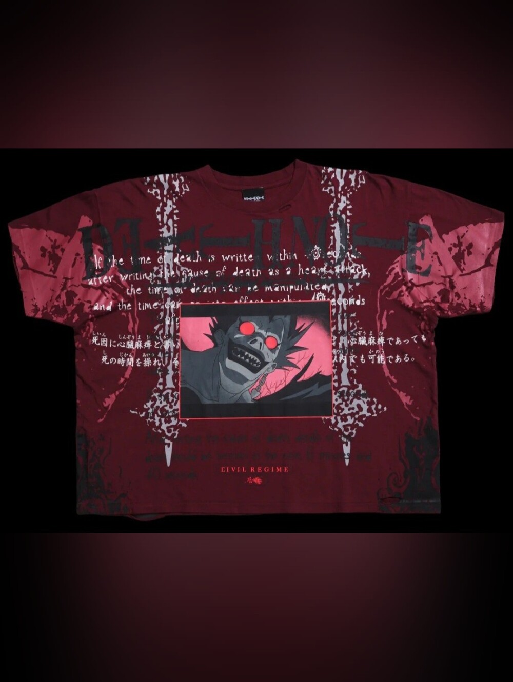 Civil Regime "Eyes Of The End" Everyday Basic Tee